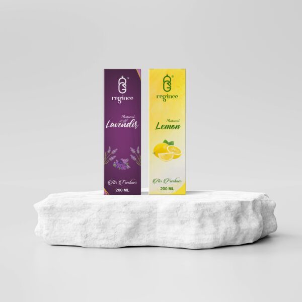 Natural Room Air Freshener Lavender & Lemon Combo