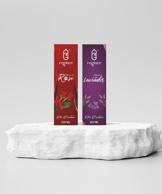 Natural Room Air Freshener Rose & Lavender Combo of 2