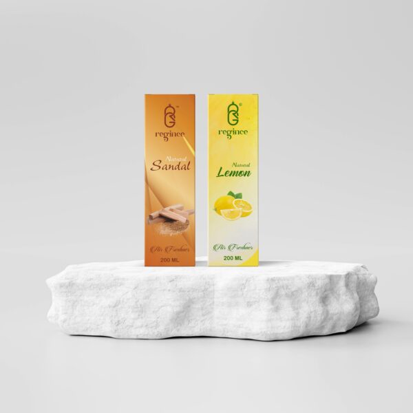 Natural Room Air Freshener Sandal & Lemon Combo of 2